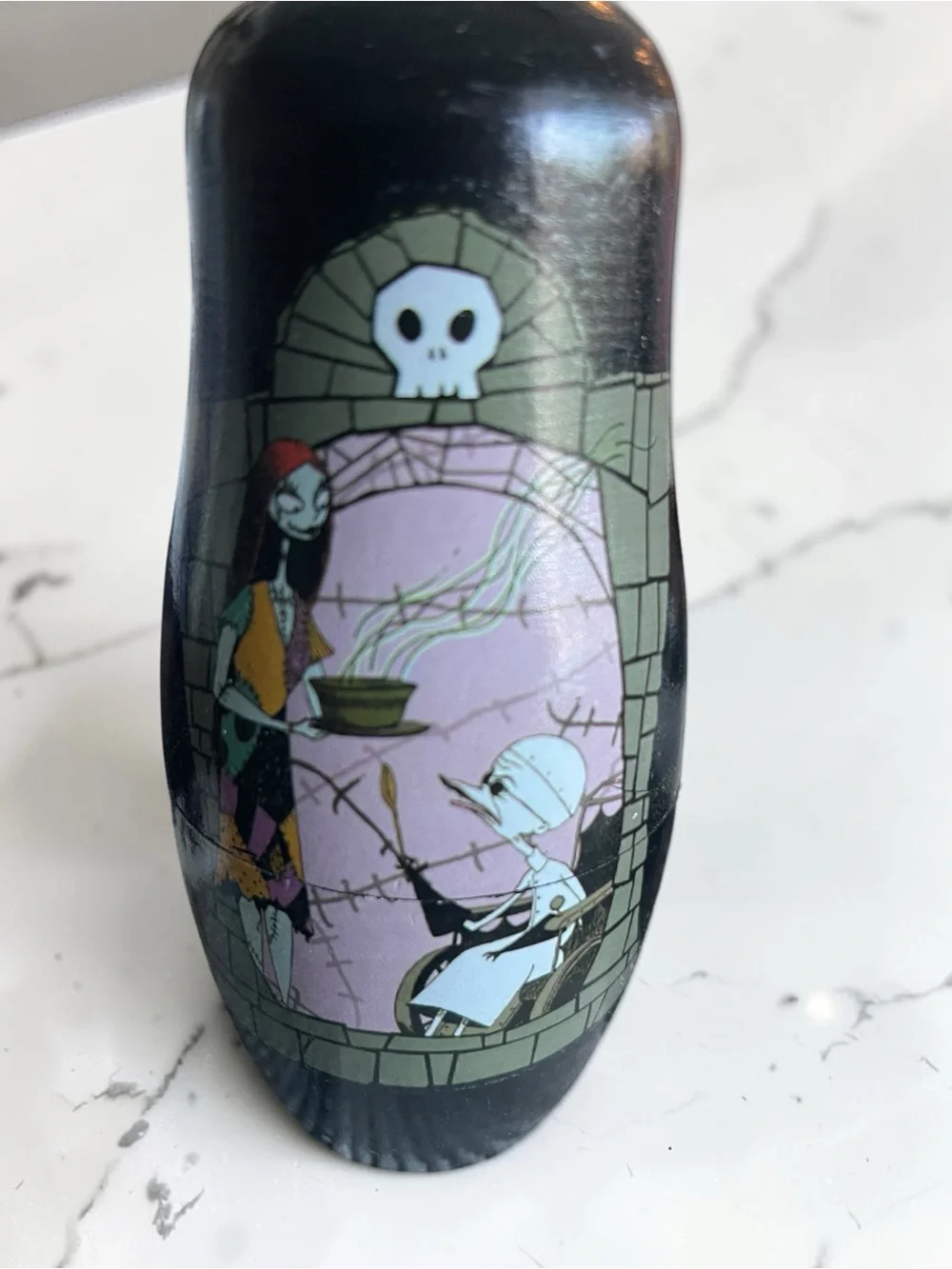 Vintage NECA Nightmare before Christmas  5 piece wooden nesting dolls